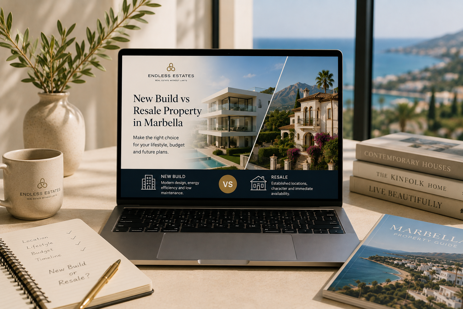 new build vs resale property in Marbella